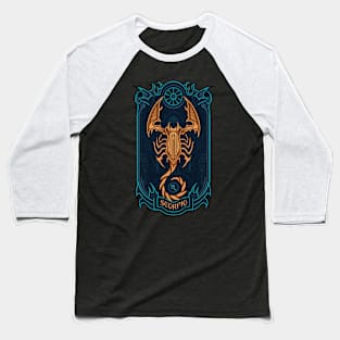 Scorpio Zodiac Baseball T-Shirt